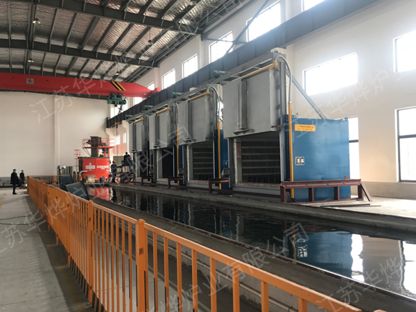 快速热处理叉车炉